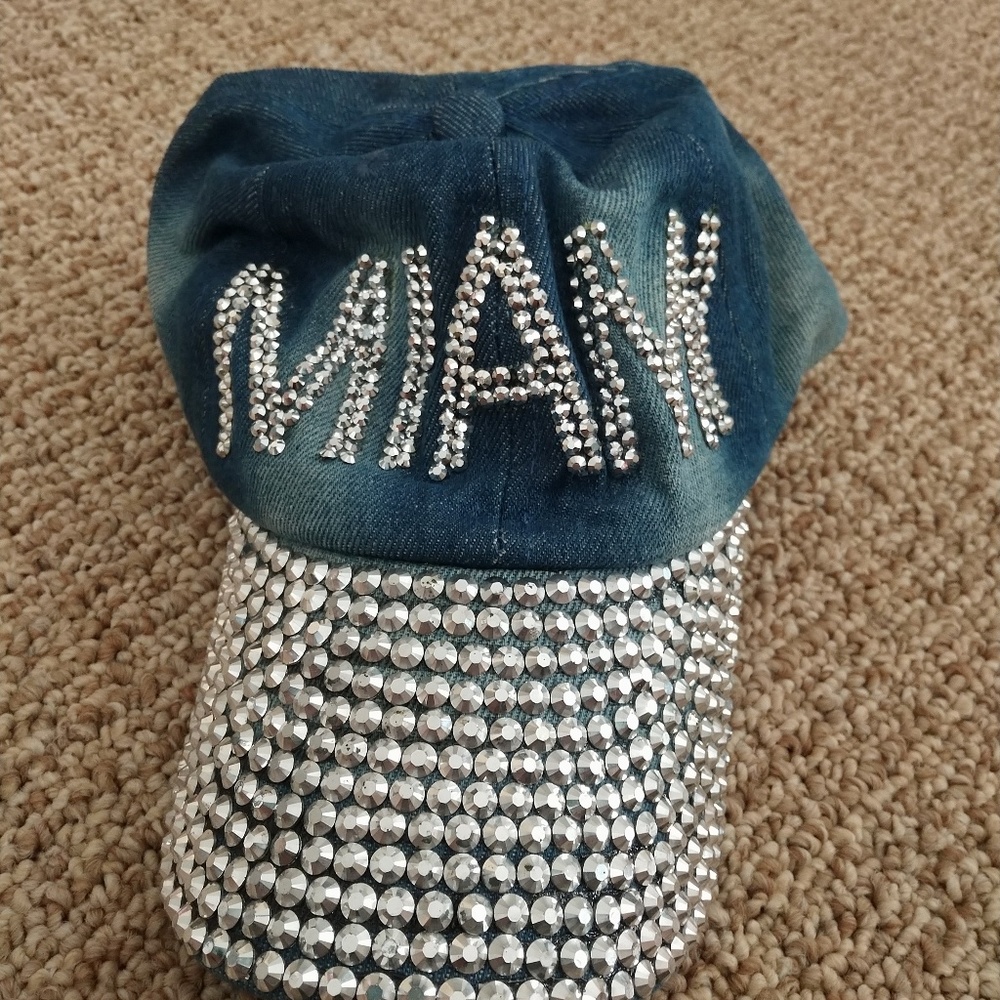 Rhinestone hat